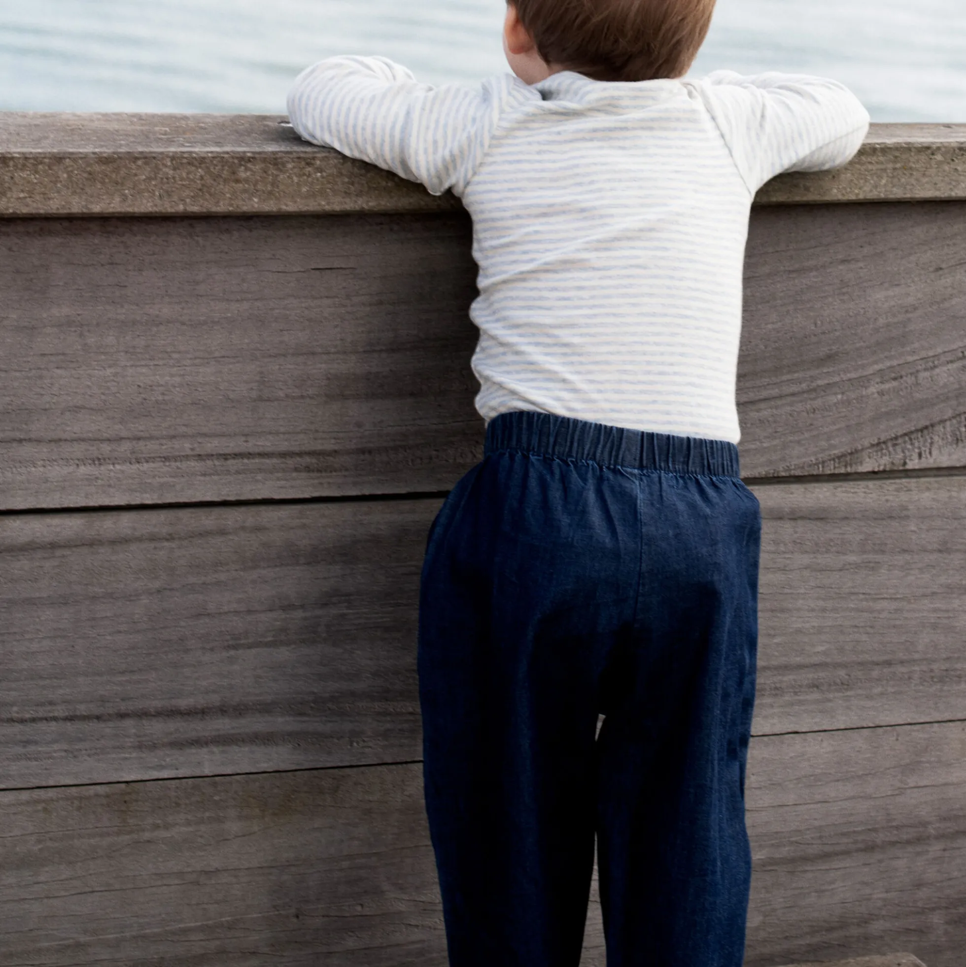 Baby Pants, dark denim