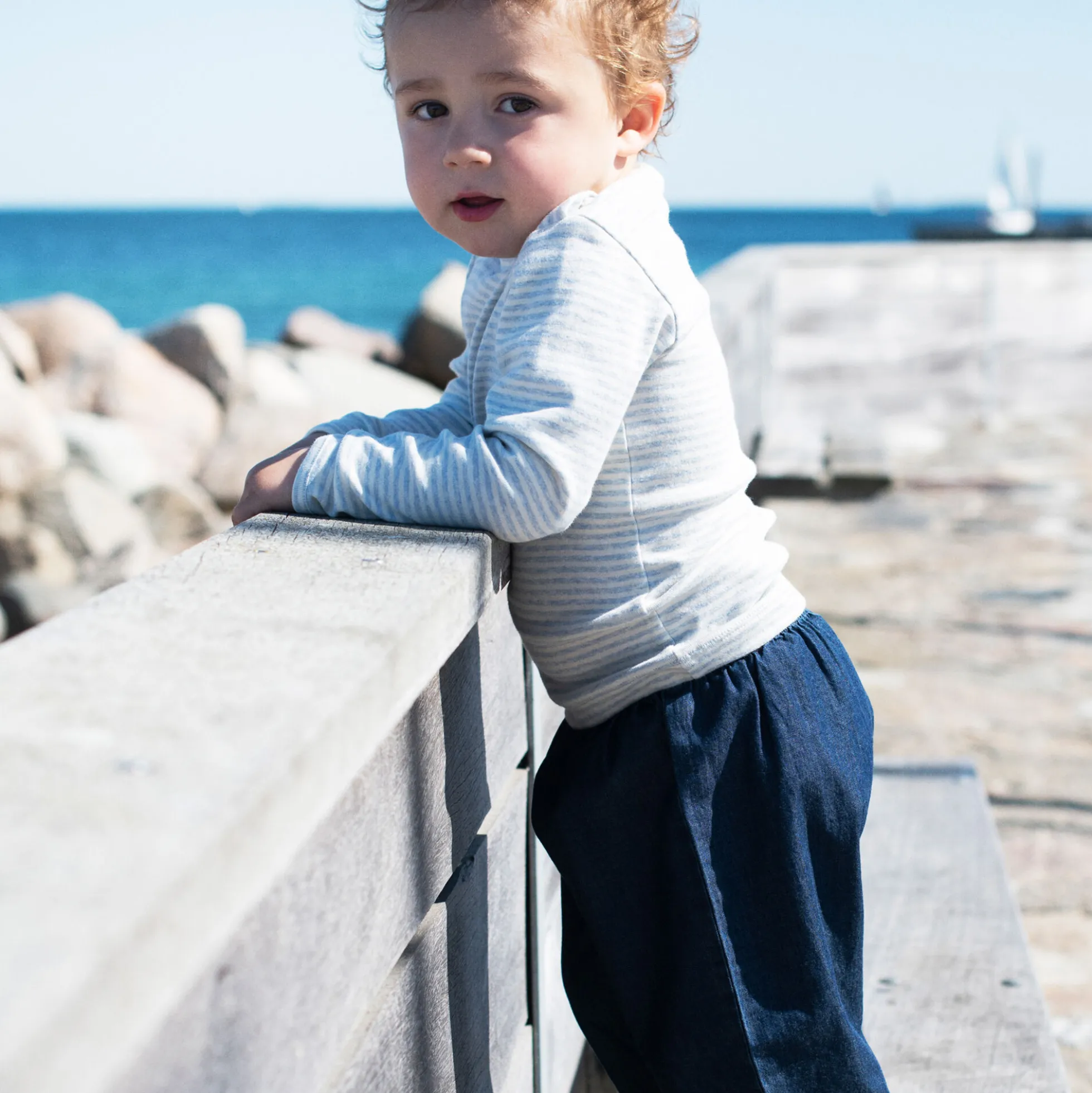 Baby Pants, dark denim