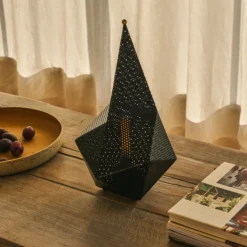 Bagdad Portable Lamp, soft black semi matt