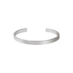 BANGLE Bracelet, rhodium