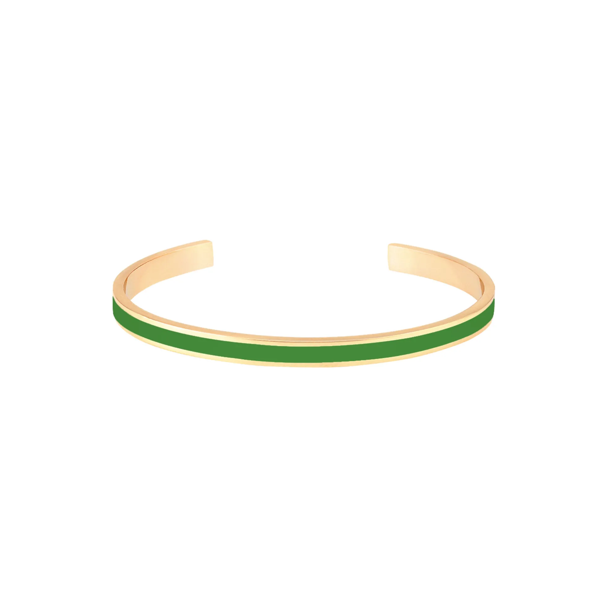 BANGLE Bracelet, simply green