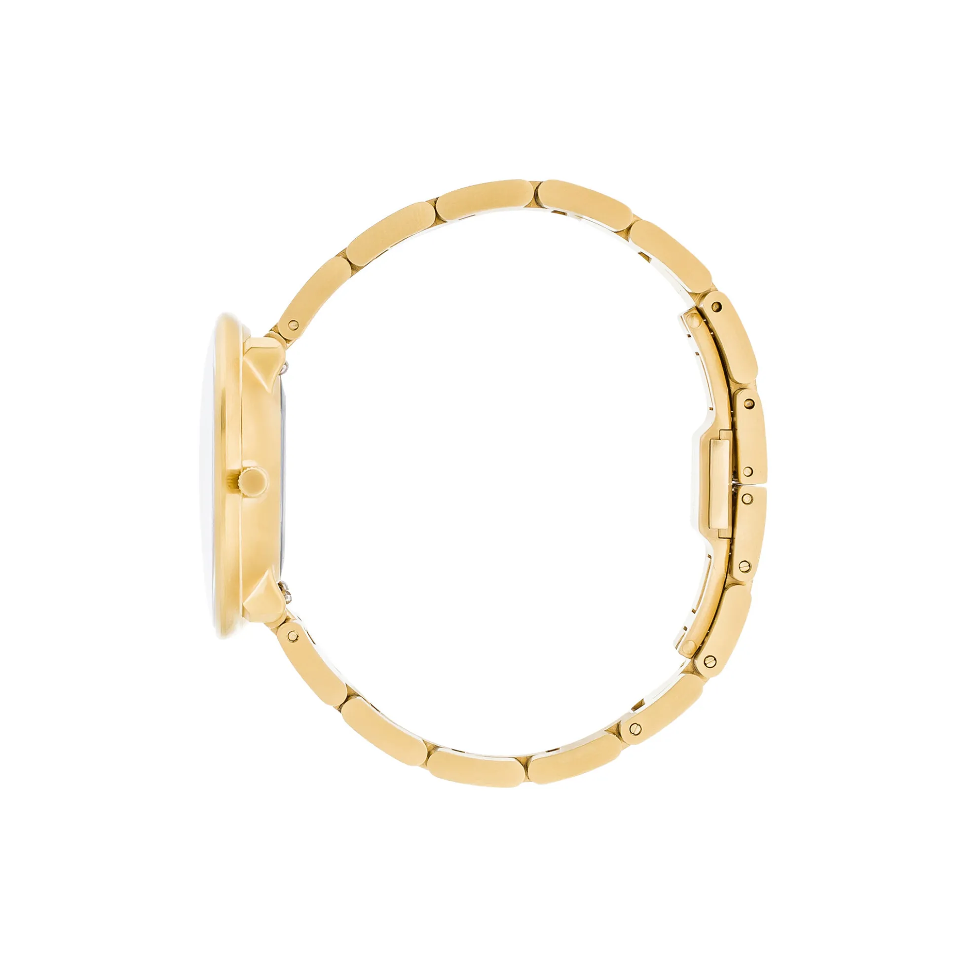 Bankers armbåndsur, grey/gold