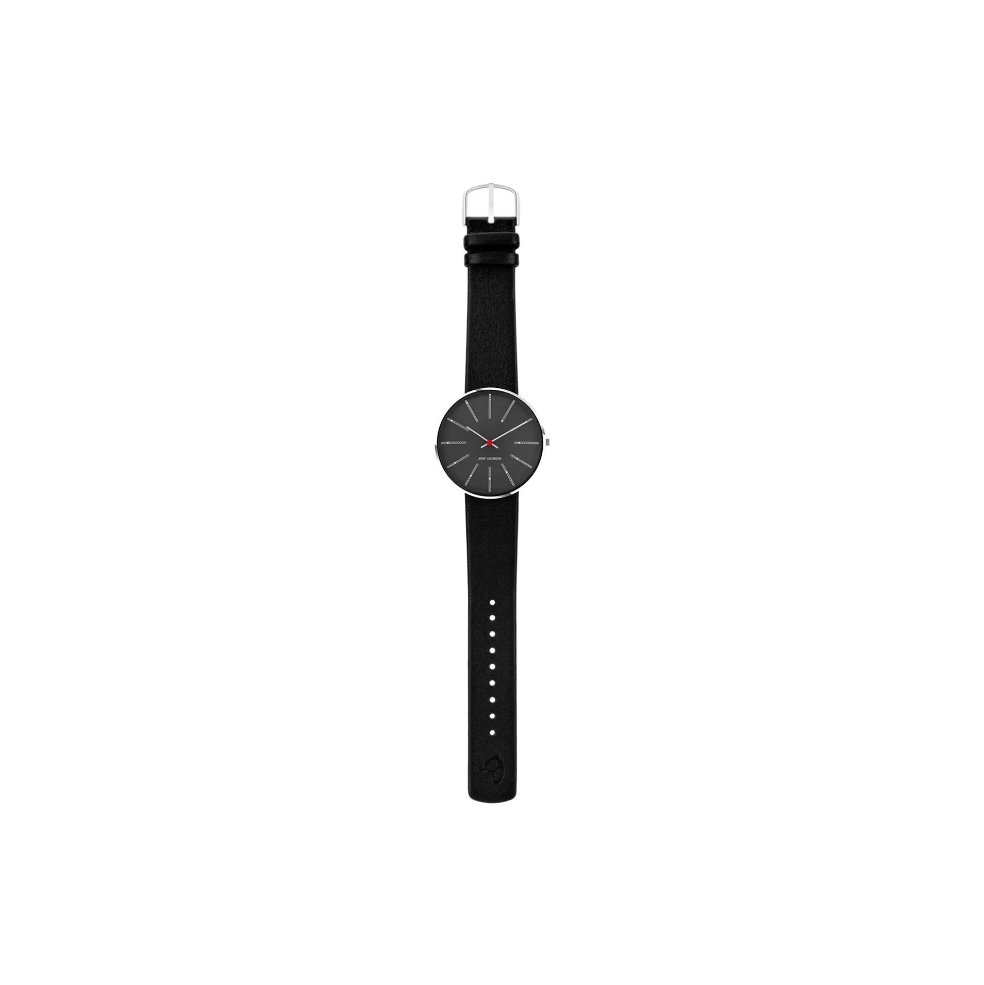 Bankers armbåndsur, grey/steel/black