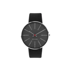 Bankers armbåndsur, grey/steel/black