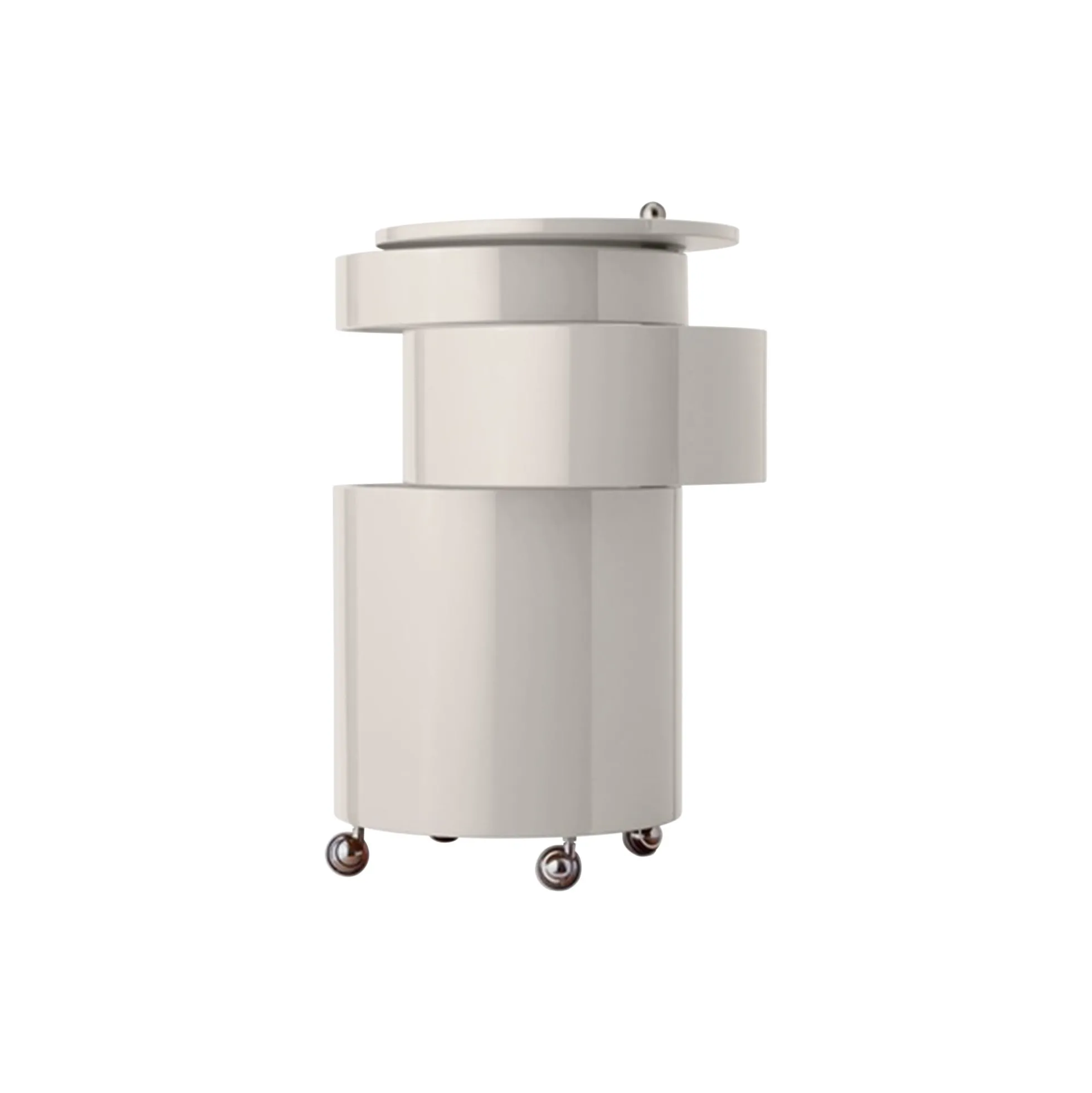 Barboy sidebord, glossy white