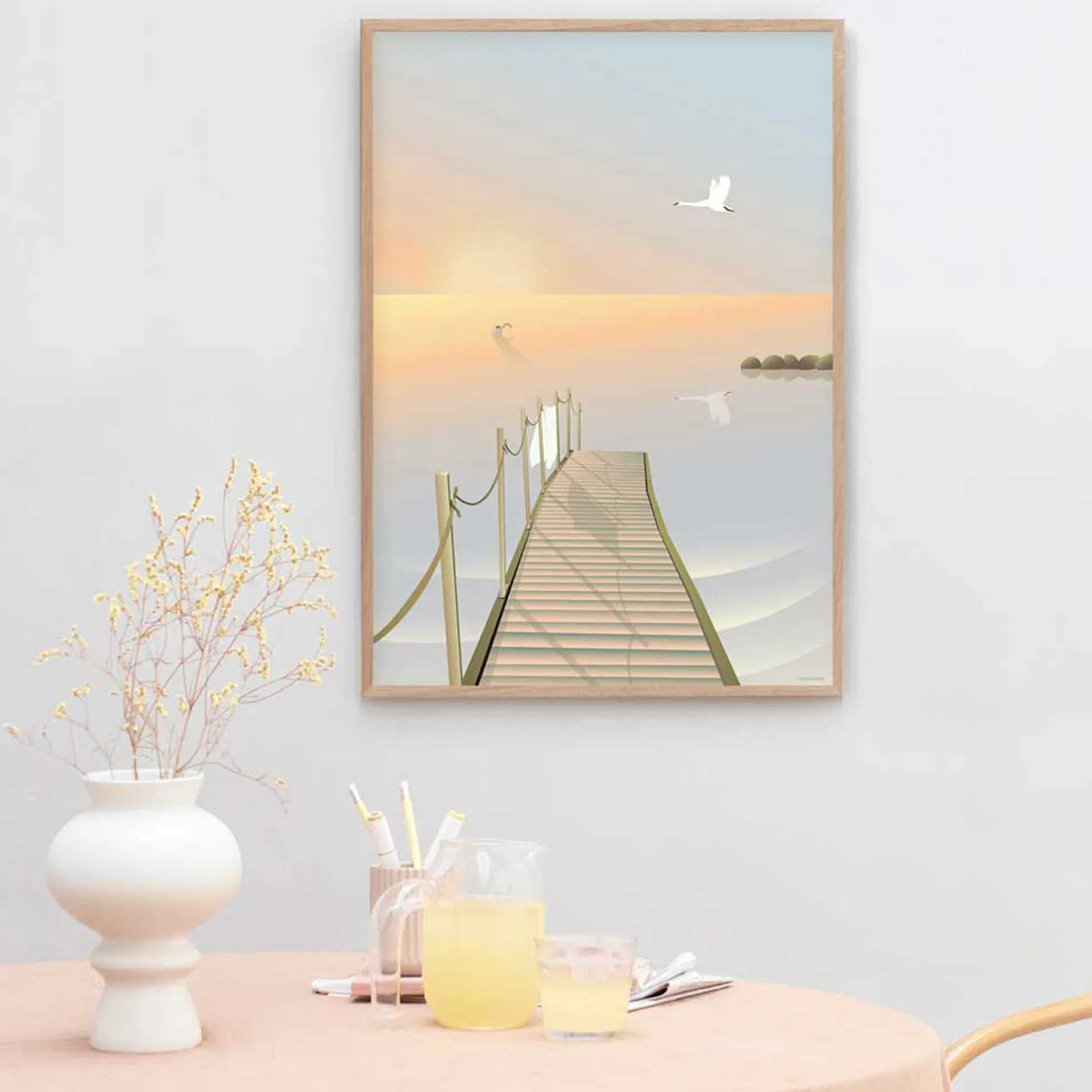 BATHING BRIDGE plakat