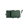 Battery box plain, dark green