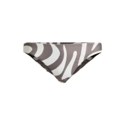 Batur wrinkled bikini bottom (print), zebra hazel