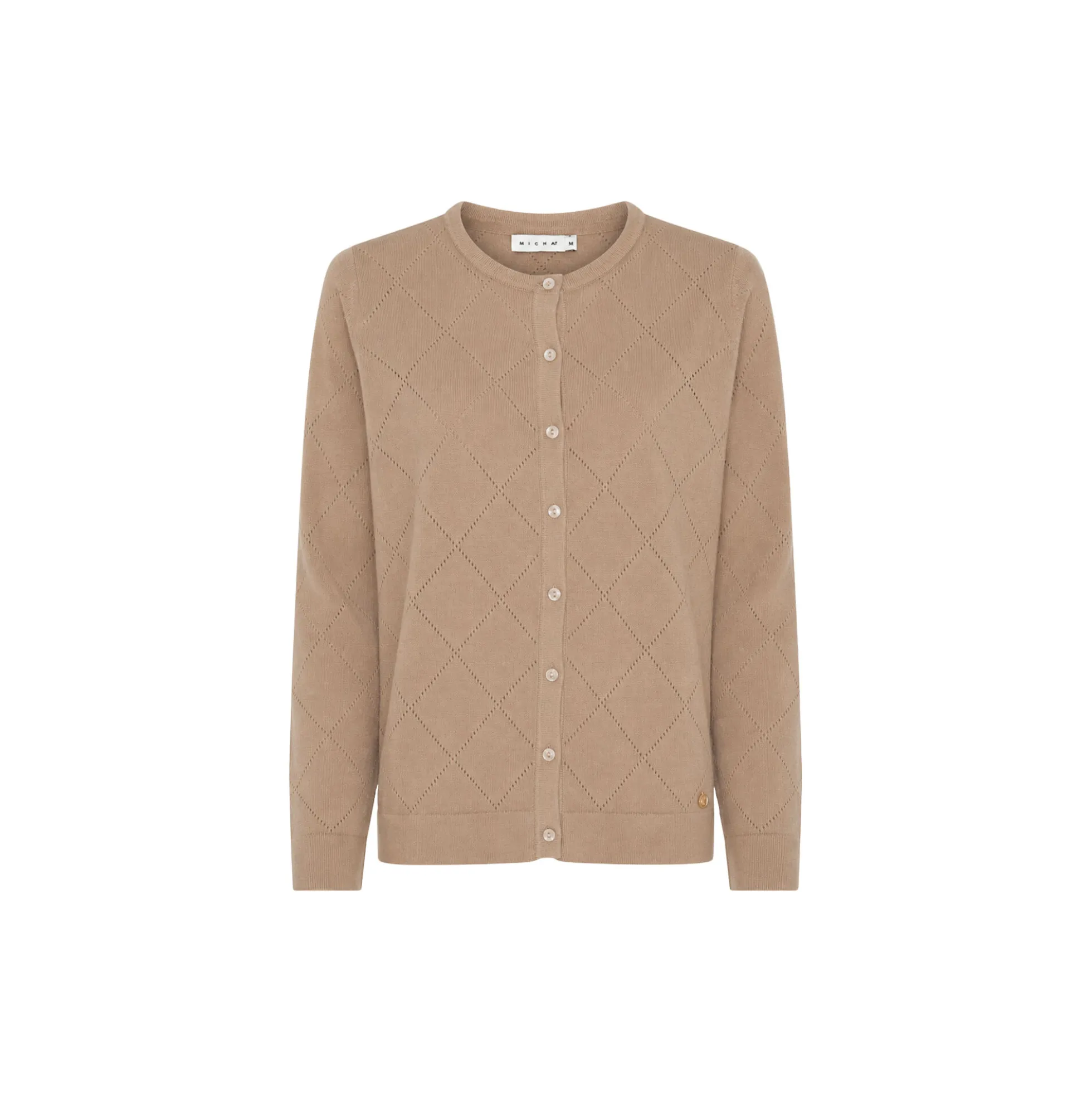 BBCardigan BBEcoveroAutumnKni, camel
