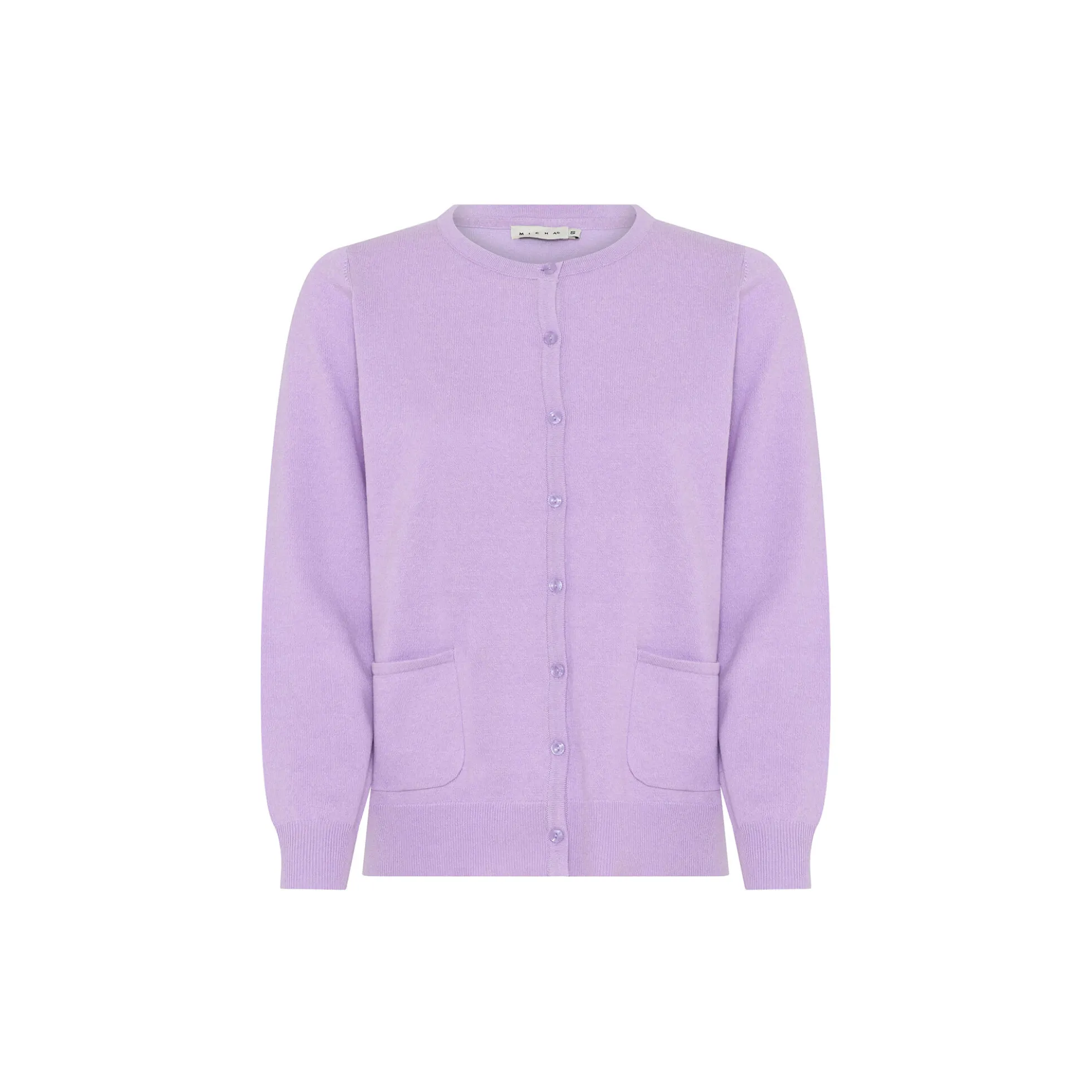 BB Melange Cotton Knit, lilac melange