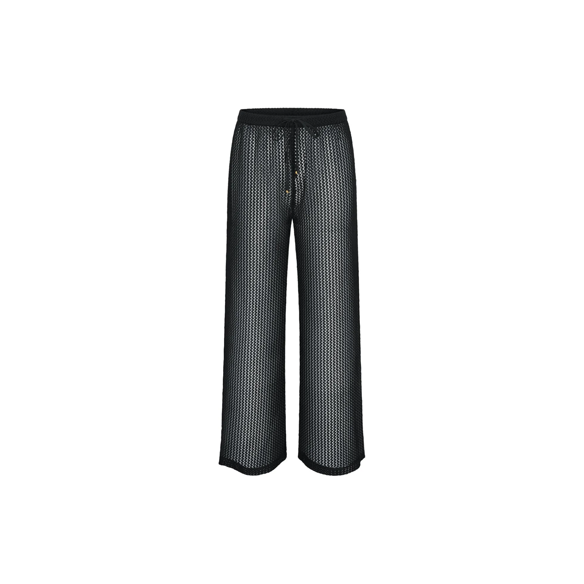Beach MyWear Crochet Trousers, black