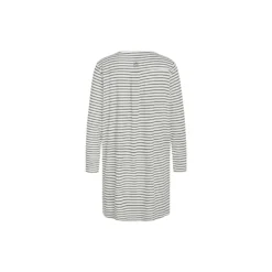 Bea Longsleeved Dress, pavement stripe