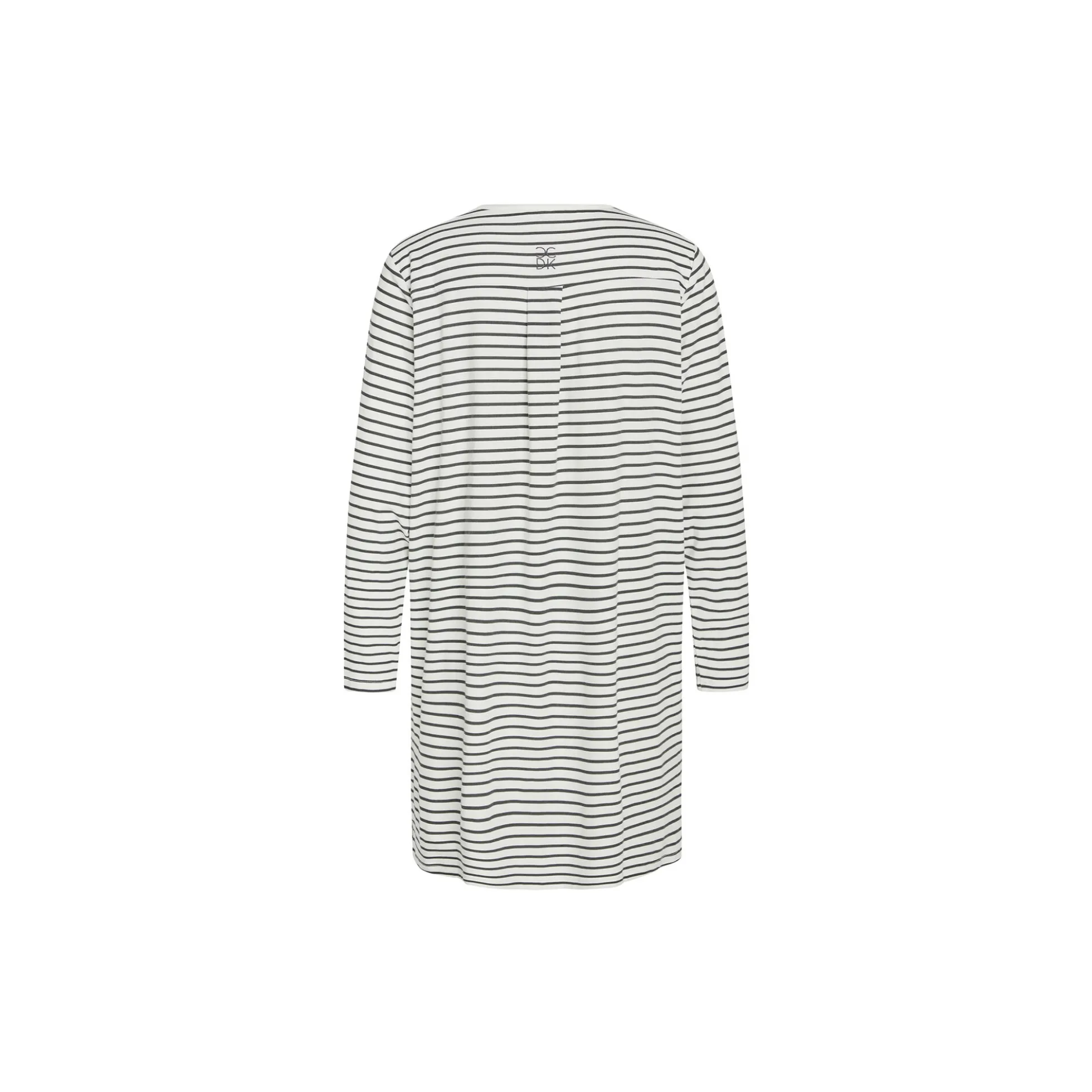 Bea Longsleeved Dress, pavement stripe