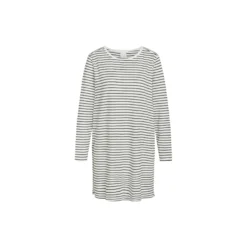 Bea Longsleeved Dress, pavement stripe