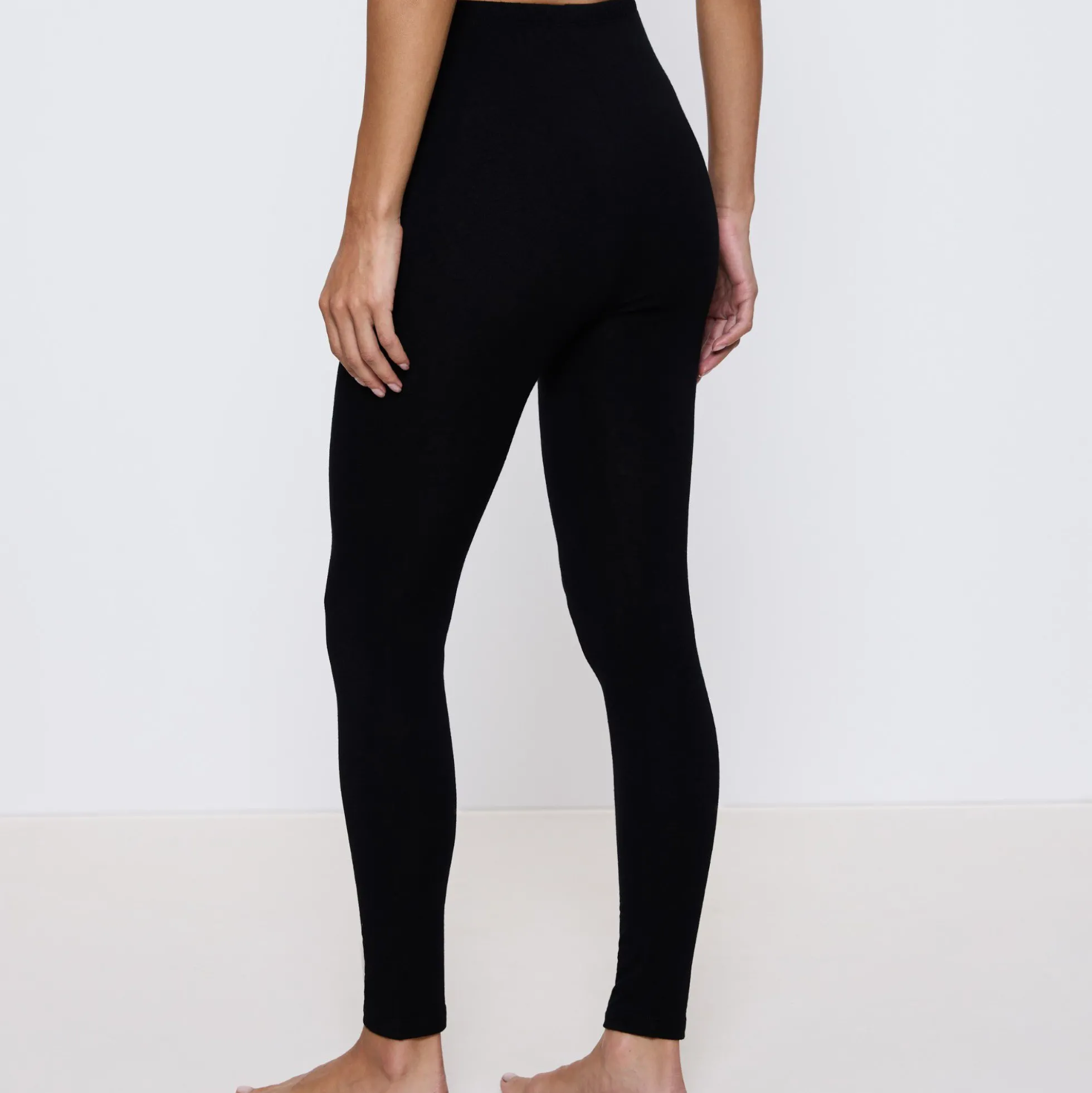 Beauty Layers Leggings Wool, black