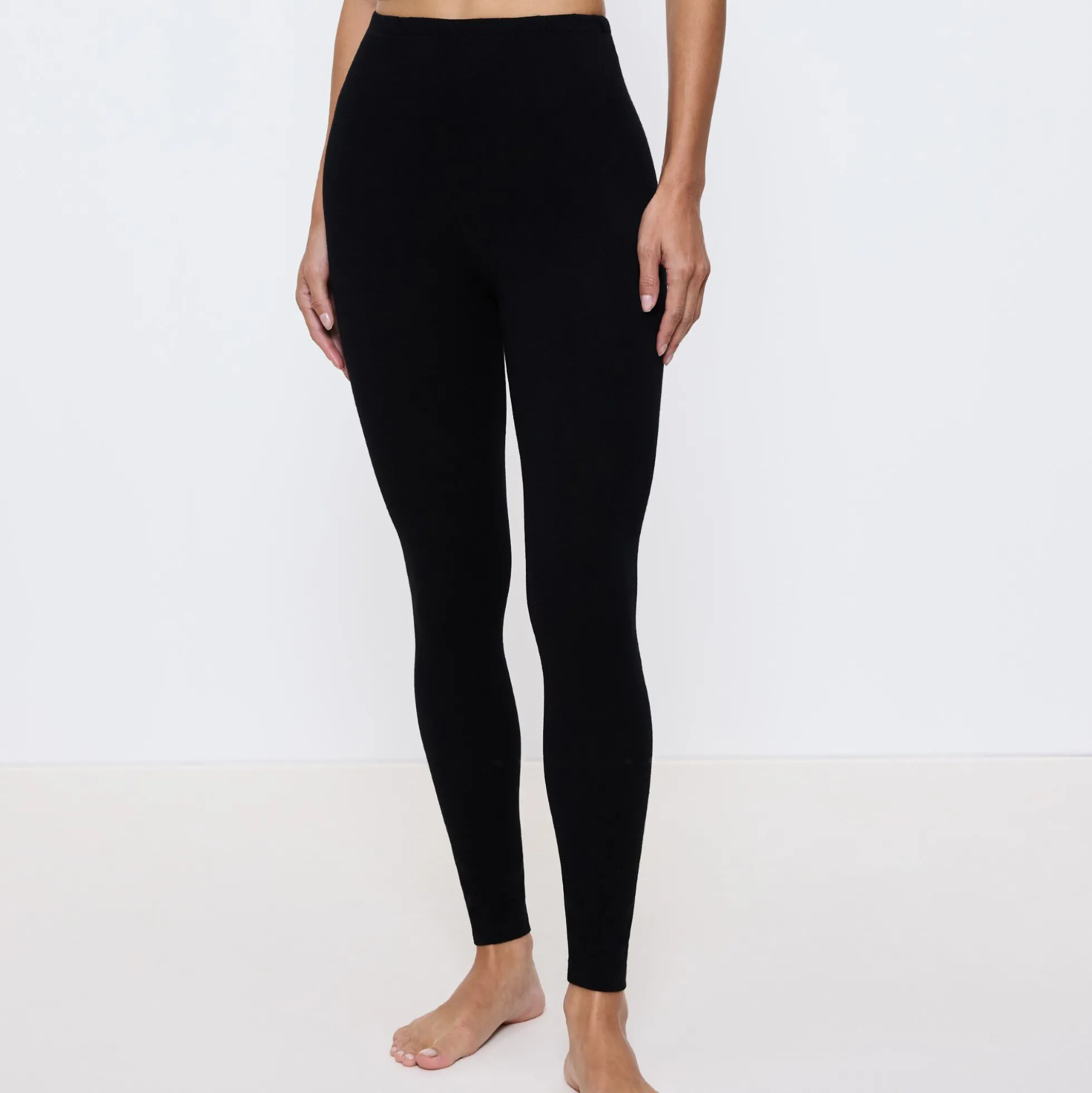 Beauty Layers Leggings Wool, black