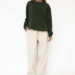 Bella fløjlsbukser, undyed