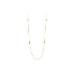 BELLE HALSKÆDE, guld/diamant