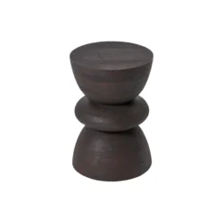 Benno Round Side Table, mango wood