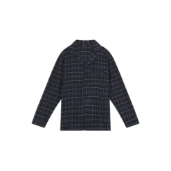 Bergen Pyjamas, navy/antrasit melange/blue/white/dark grey piping