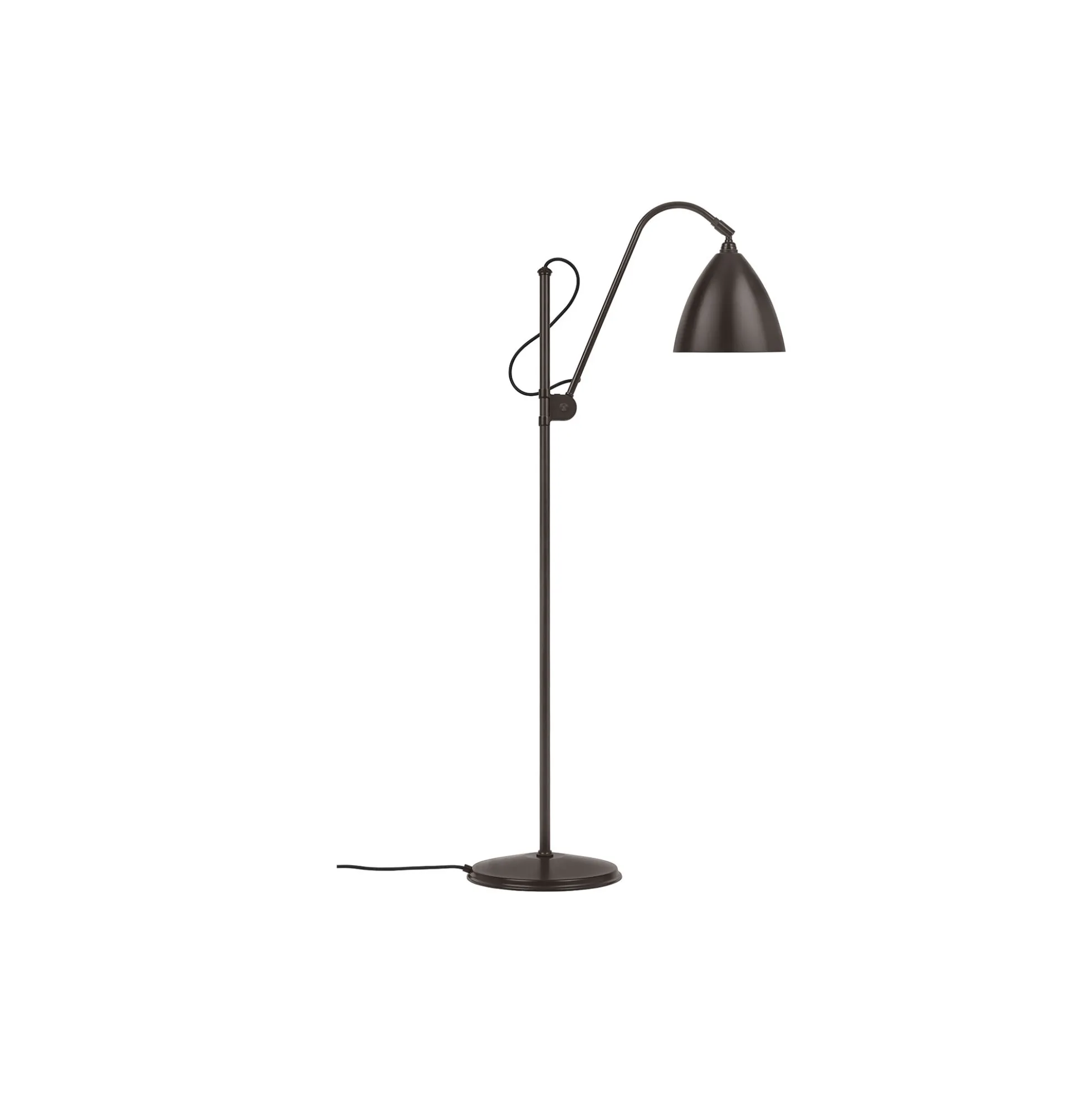 Bestlite BL3 M Floor Lamp, black brass