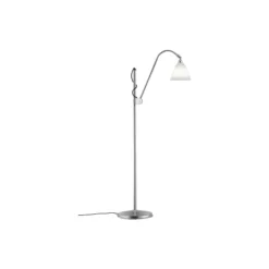 Bestlite BL3 S Floor Lamp, bone china/chrome