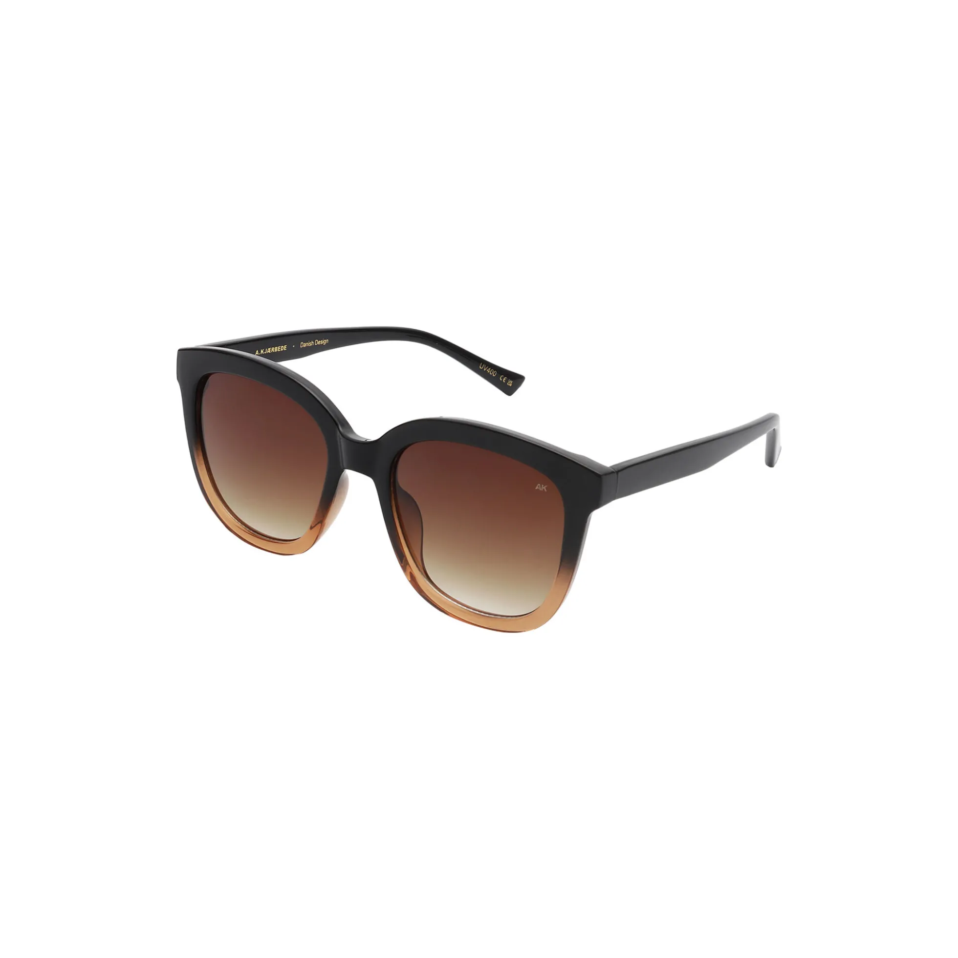 Billy Solbriller, black/brown transparent