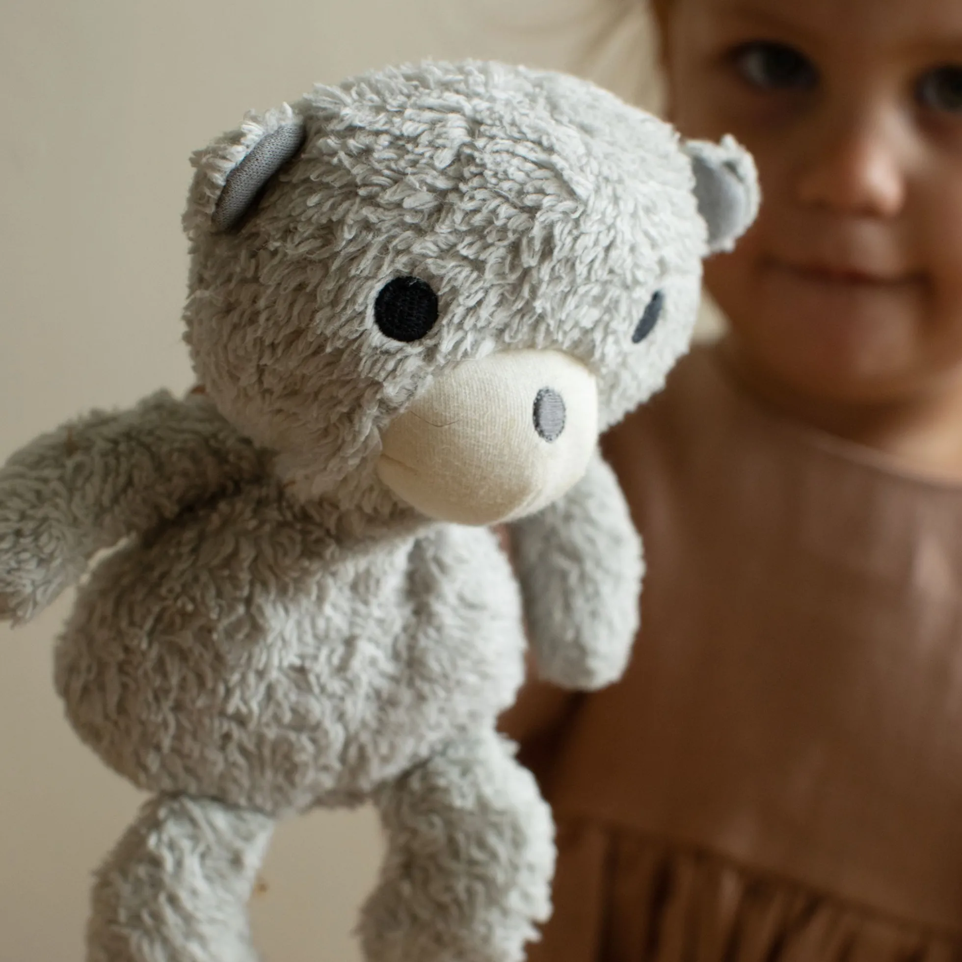 Bimle bamse krammedyr, grey