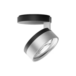 BLADE C1+ SLIM loftlampe, matt black/satin silver