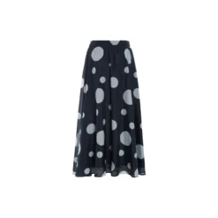 Blair Long Skirt, black