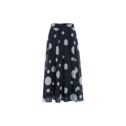 Blair Long Skirt, black