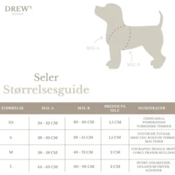 Blød & justerbar hundesele, olive