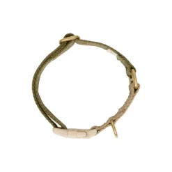 Blødt & Justerbart hundehalsbånd, olive