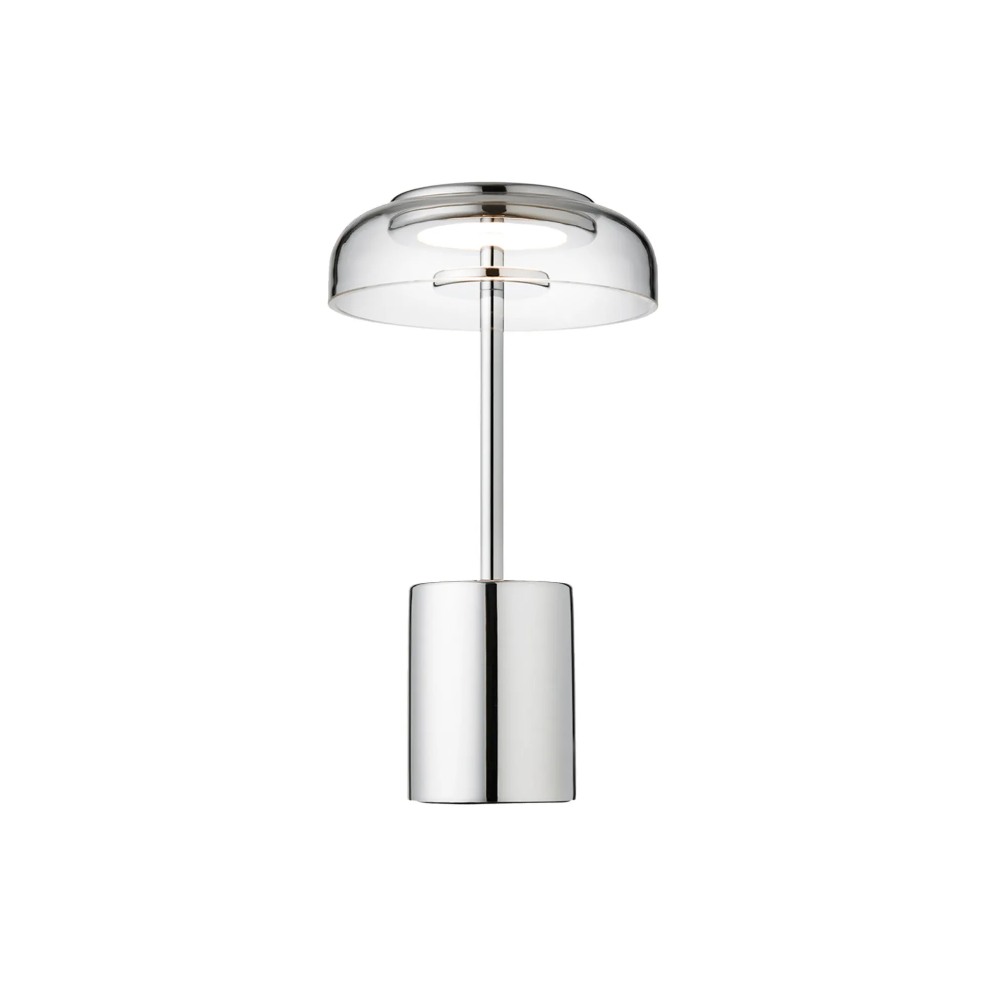 Blossi Table Mini Portable, chrome