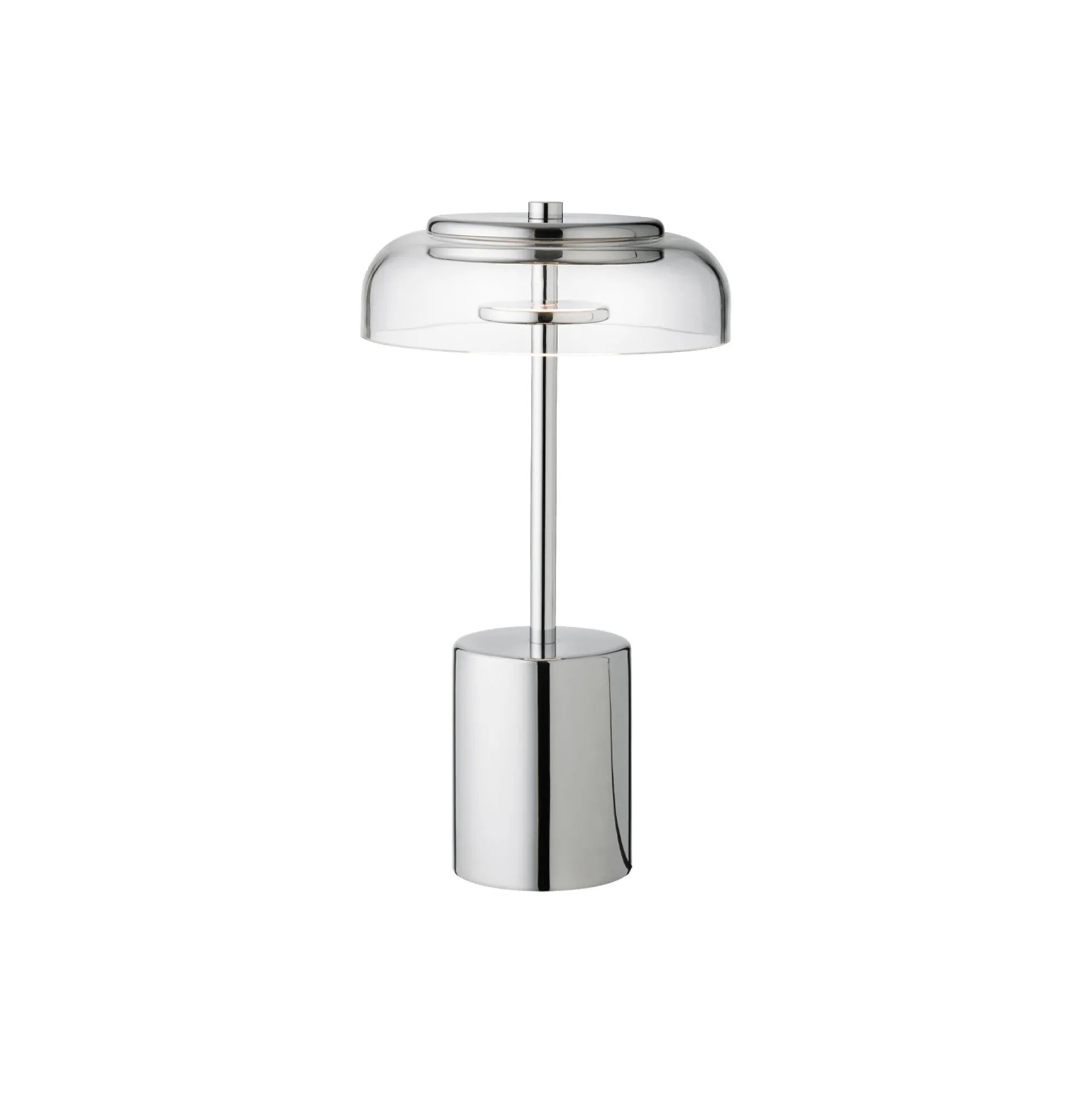 Blossi Table Mini Portable, chrome