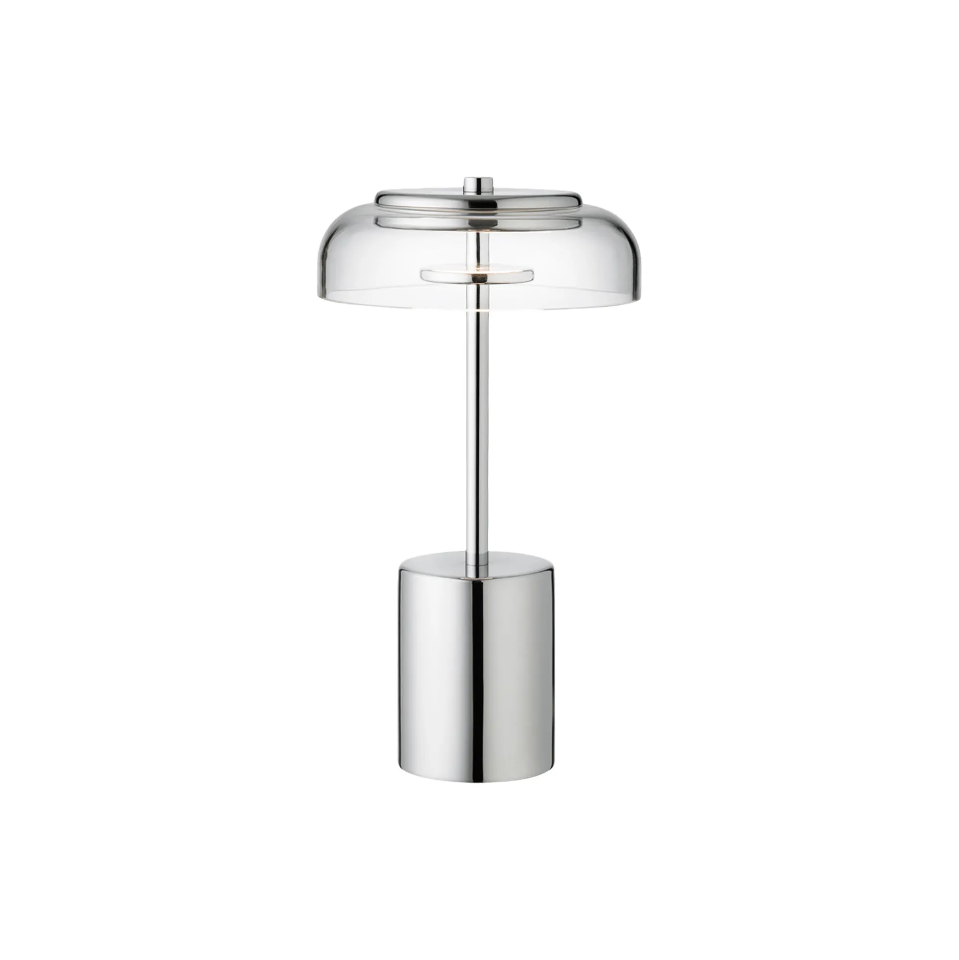 Blossi Table Mini Portable, chrome