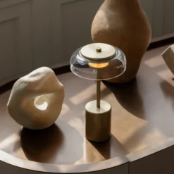 Blossi Table Mini Portable, nordic gold