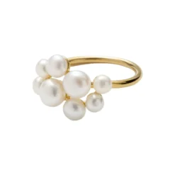 Blossom Ring, forgyldt