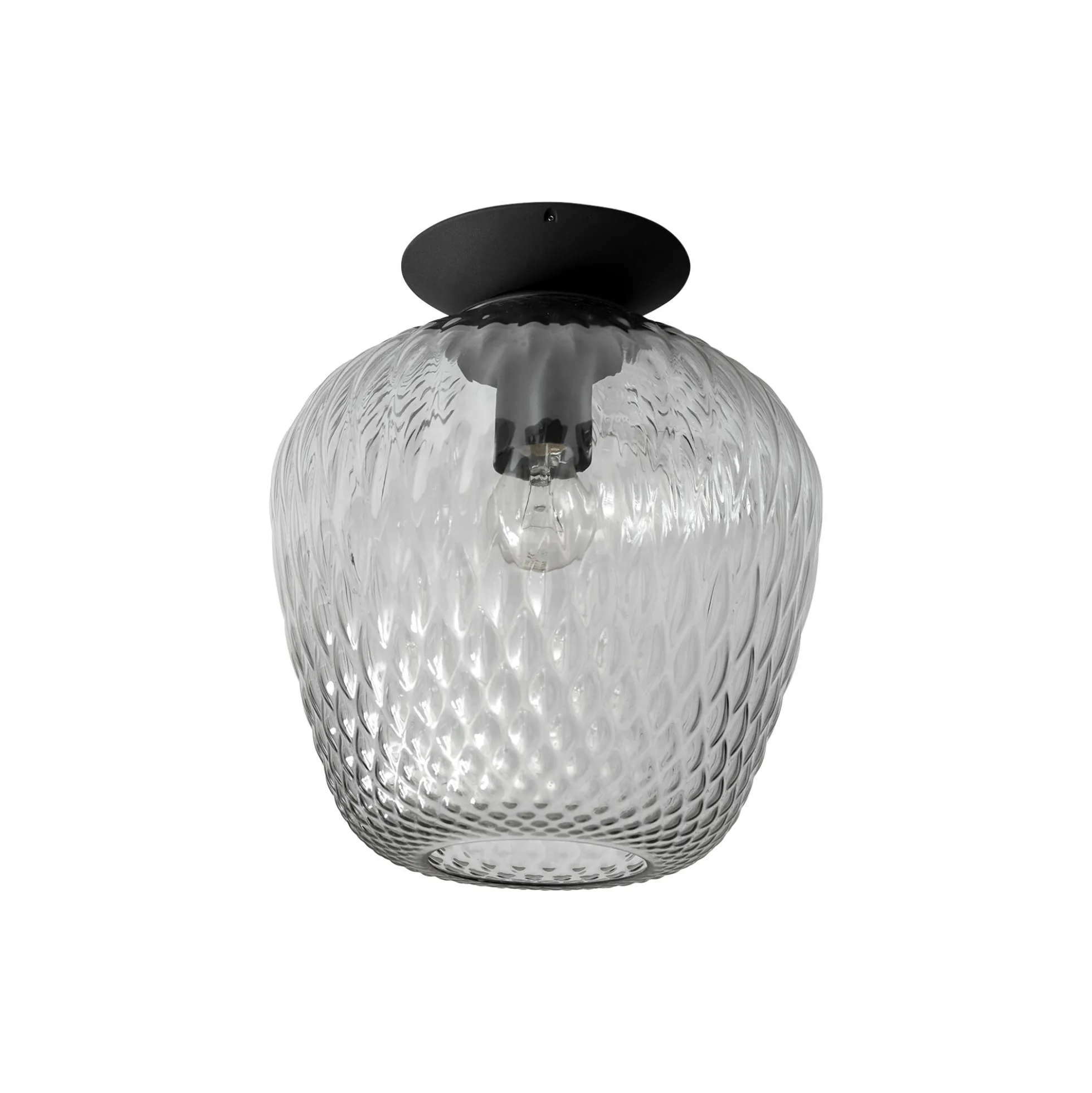 Blown SW5 loftlampe, silver