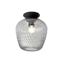 Blown SW5 loftlampe, silver