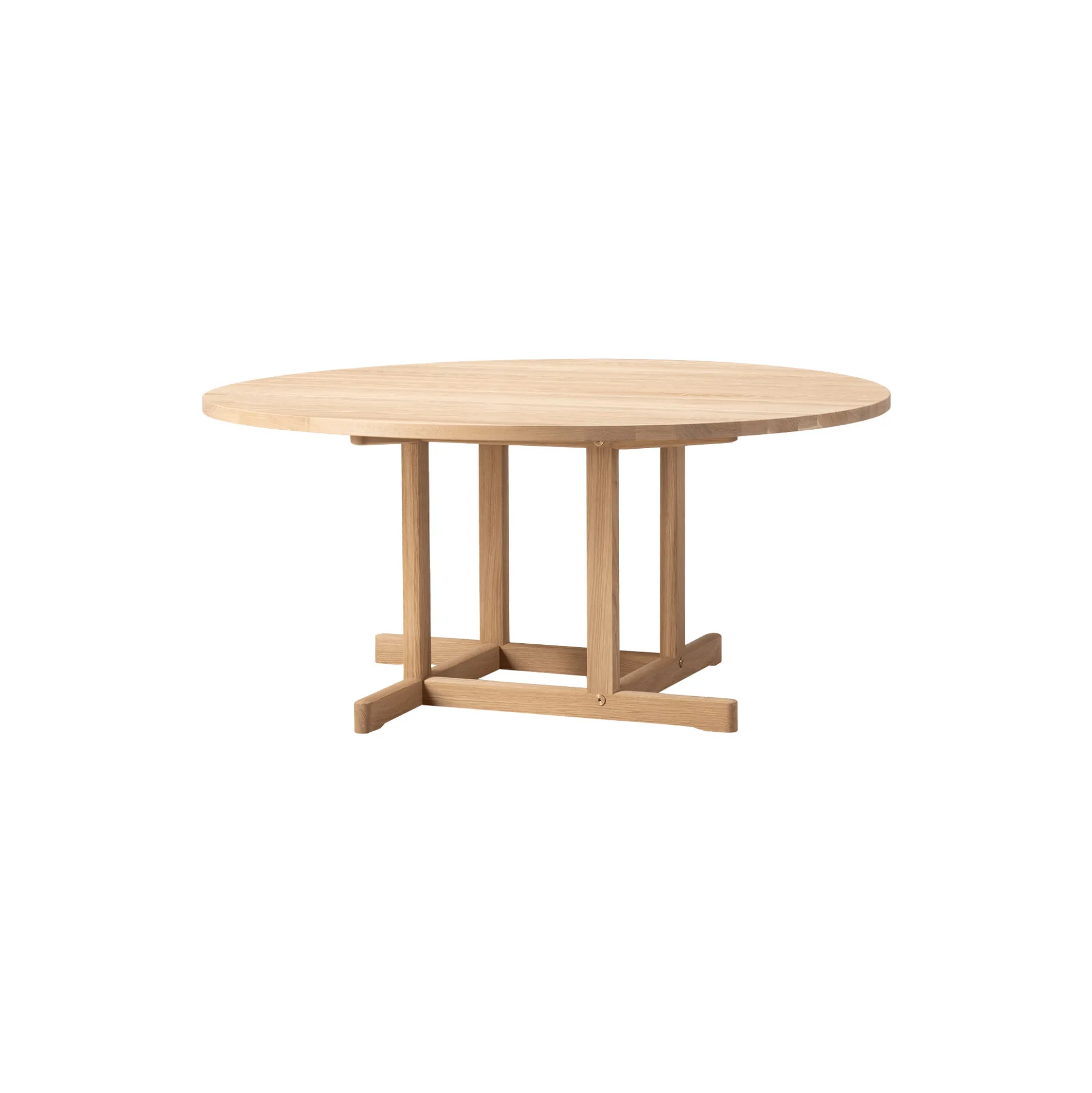 BM80 Mogensen Coffee Table Ø 120 cm, lysolieret eg