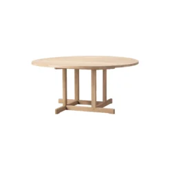 BM80 Mogensen Coffee Table Ø 120 cm, sæbebehandlet eg