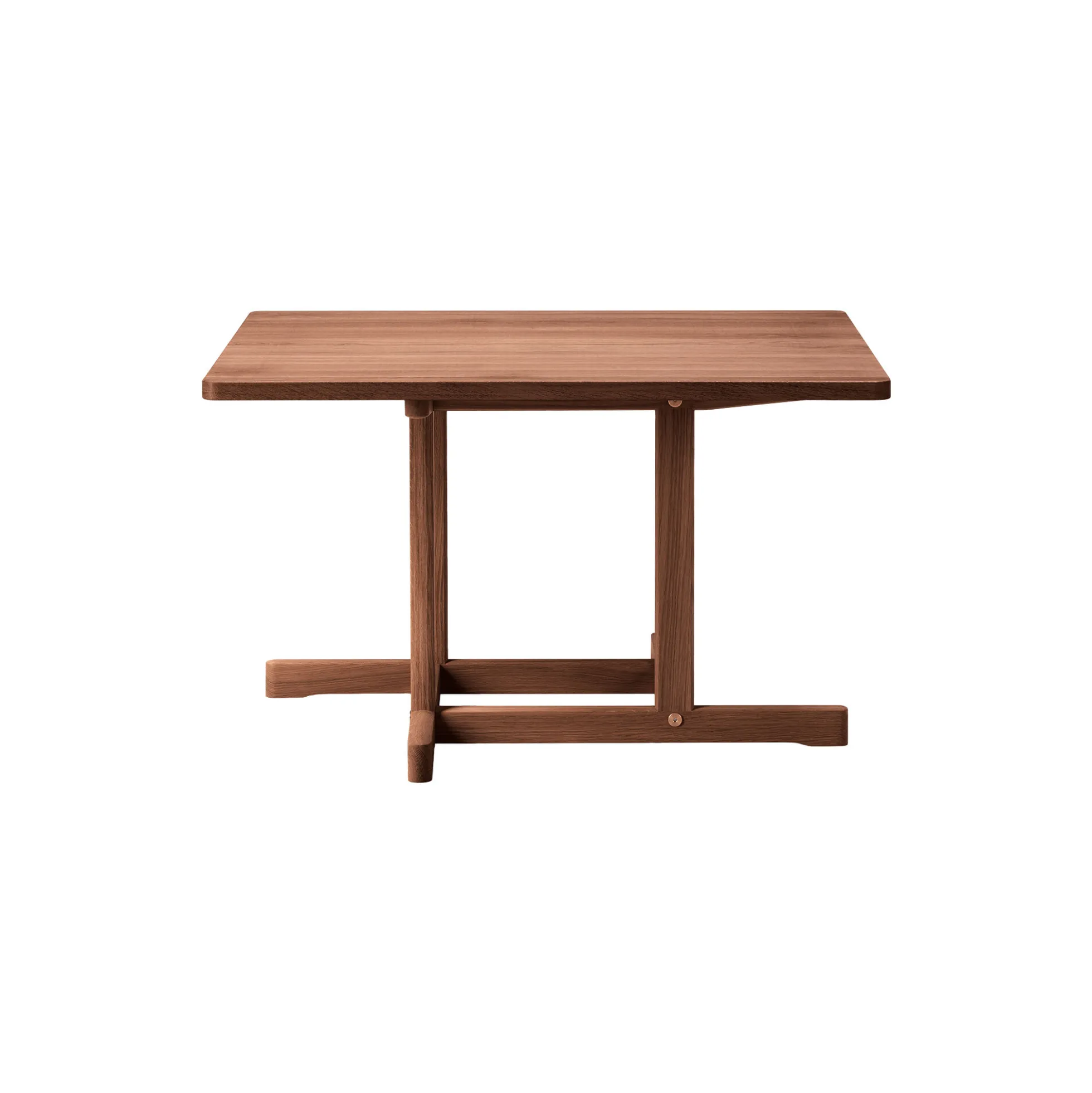 BM80 Mogensen Coffee Table 90x90 cm, olieret røget eg