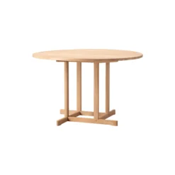 BM80 Mogensen Shaker Table Ø 120 cm, lysolieret eg