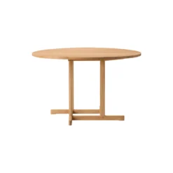 BM80 Mogensen Shaker Table Ø 120 cm, olieret eg