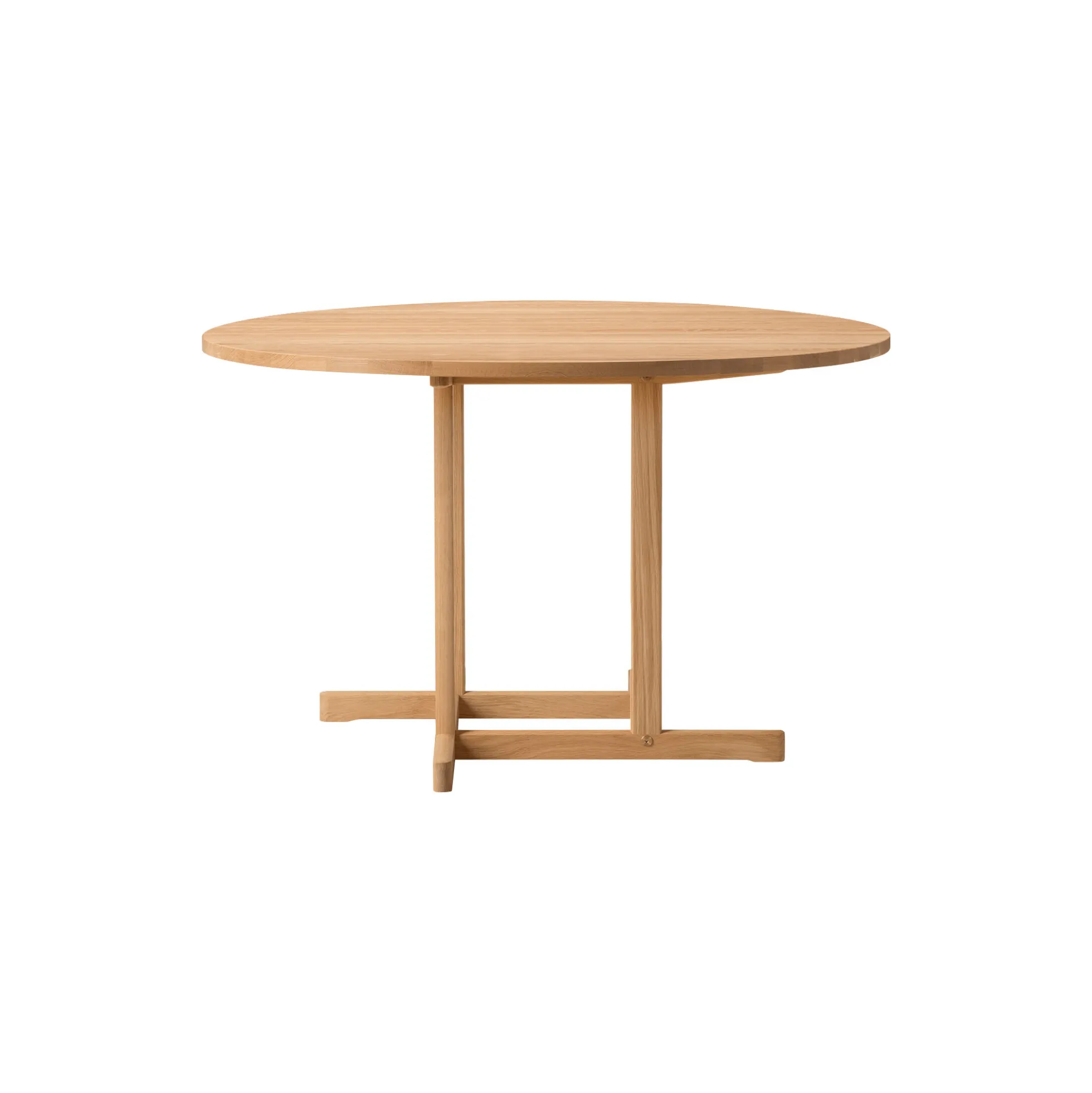 BM80 Mogensen Shaker Table Ø 120 cm, olieret eg