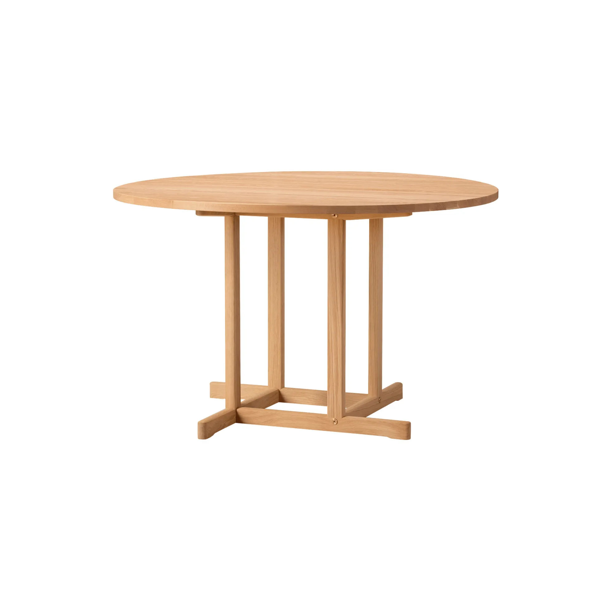 BM80 Mogensen Shaker Table Ø 120 cm, olieret eg
