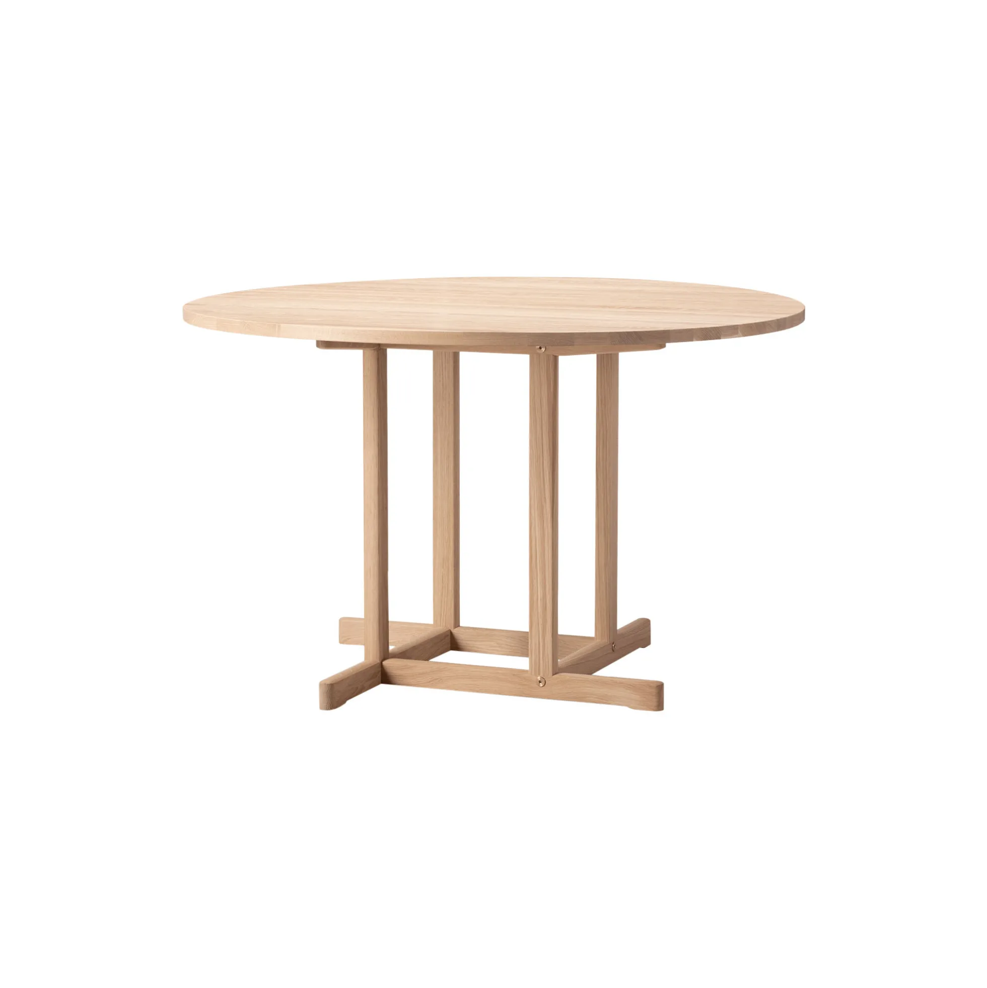 BM80 Mogensen Shaker Table Ø 120 cm, sæbebehandlet eg