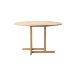 BM80 Mogensen Shaker Table Ø 120 cm, sæbebehandlet eg