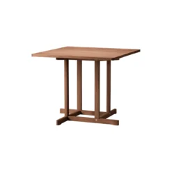 BM80 Mogensen Shaker Table 90x90 cm, olieret røget eg